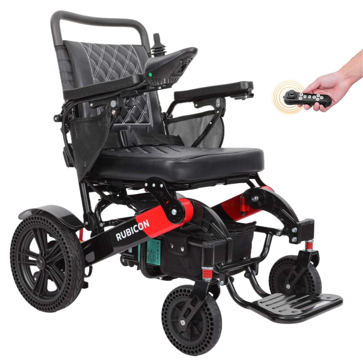Amazon.com: DX08 Rubicon - Puncture-Free Wheels Electric